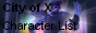 City of Heroes/Villains Character List